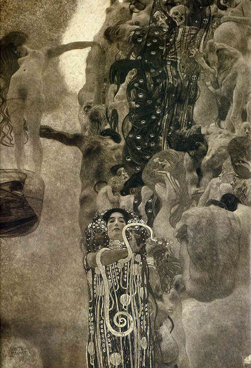 University of Vienna Ceiling Paintings Gustav Klimt